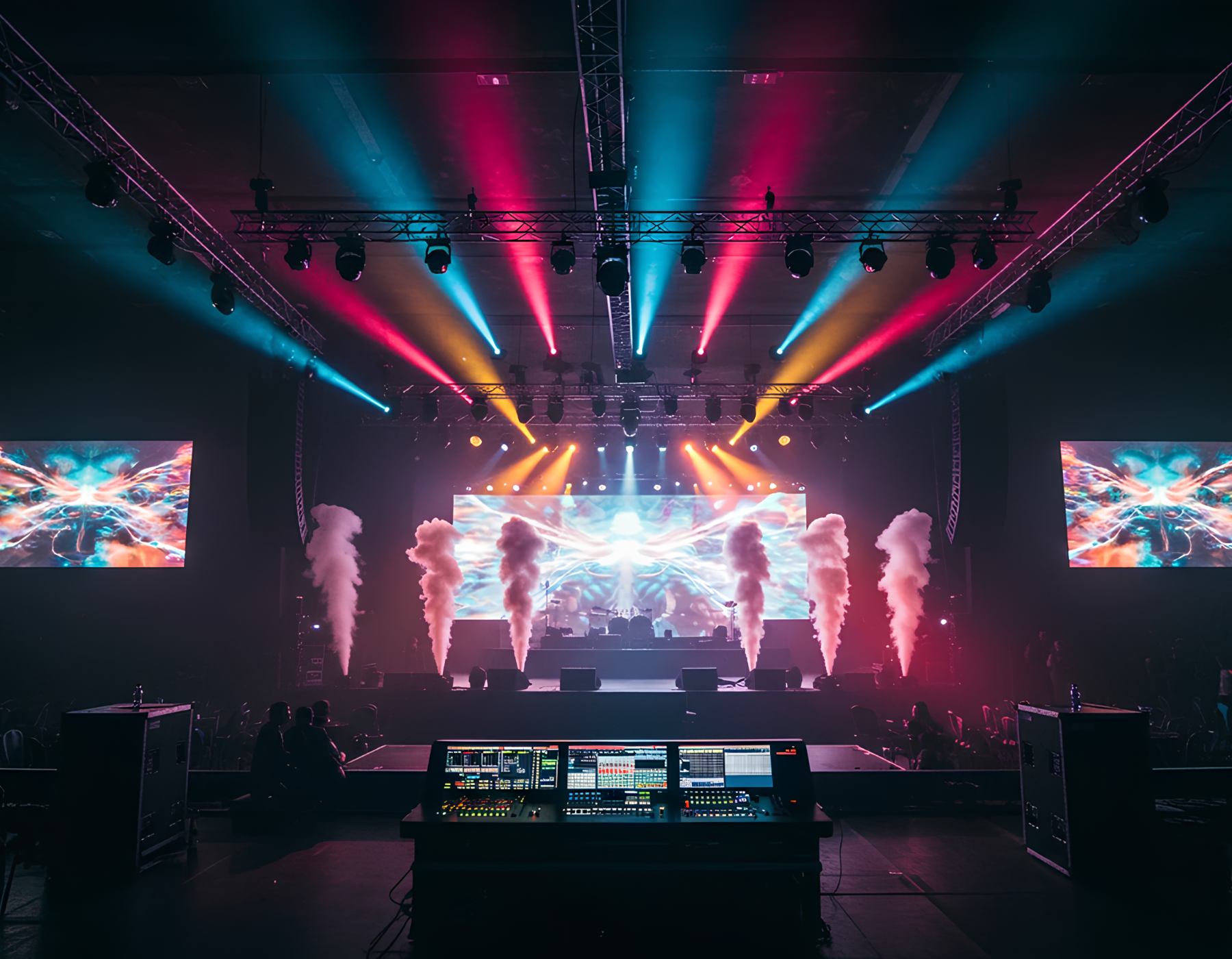 Foto_Konzertaufführung mit Pyrotechnik Foto für Seite Startseite_Konzert