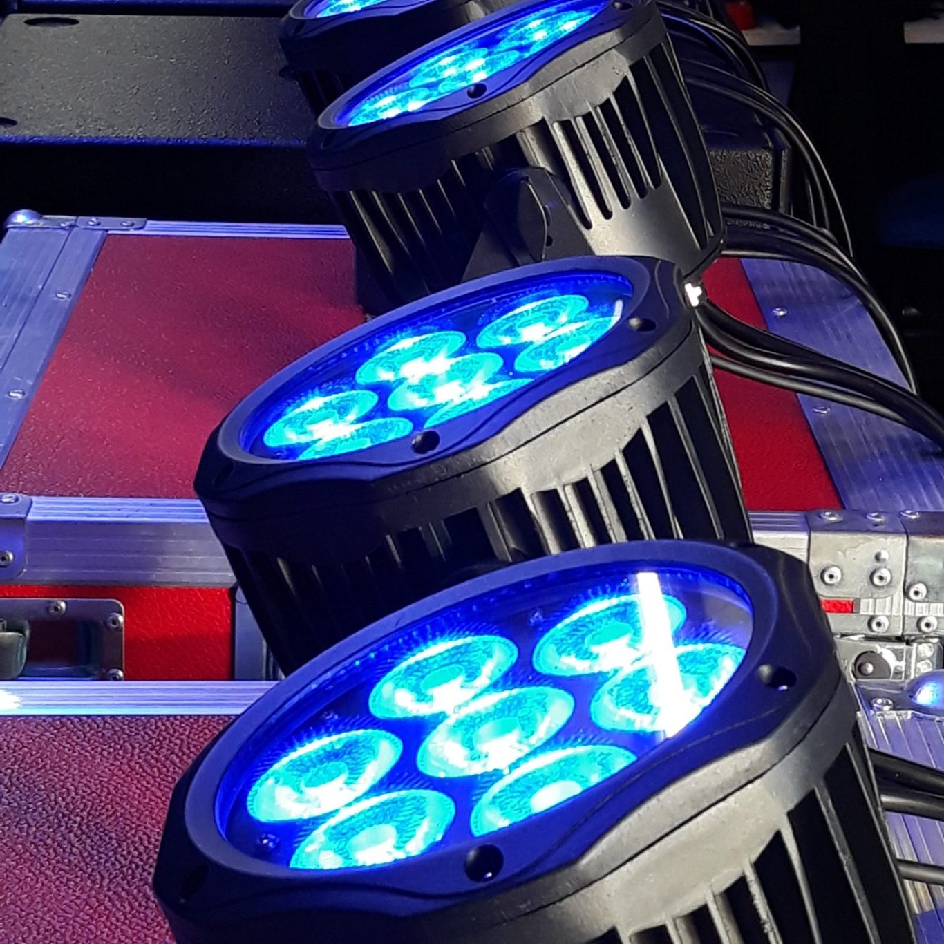 Foto Lichttechnik_Scheinwerfer LED Scheinwerfer Foto_Startseite Sound & Light Galaxy