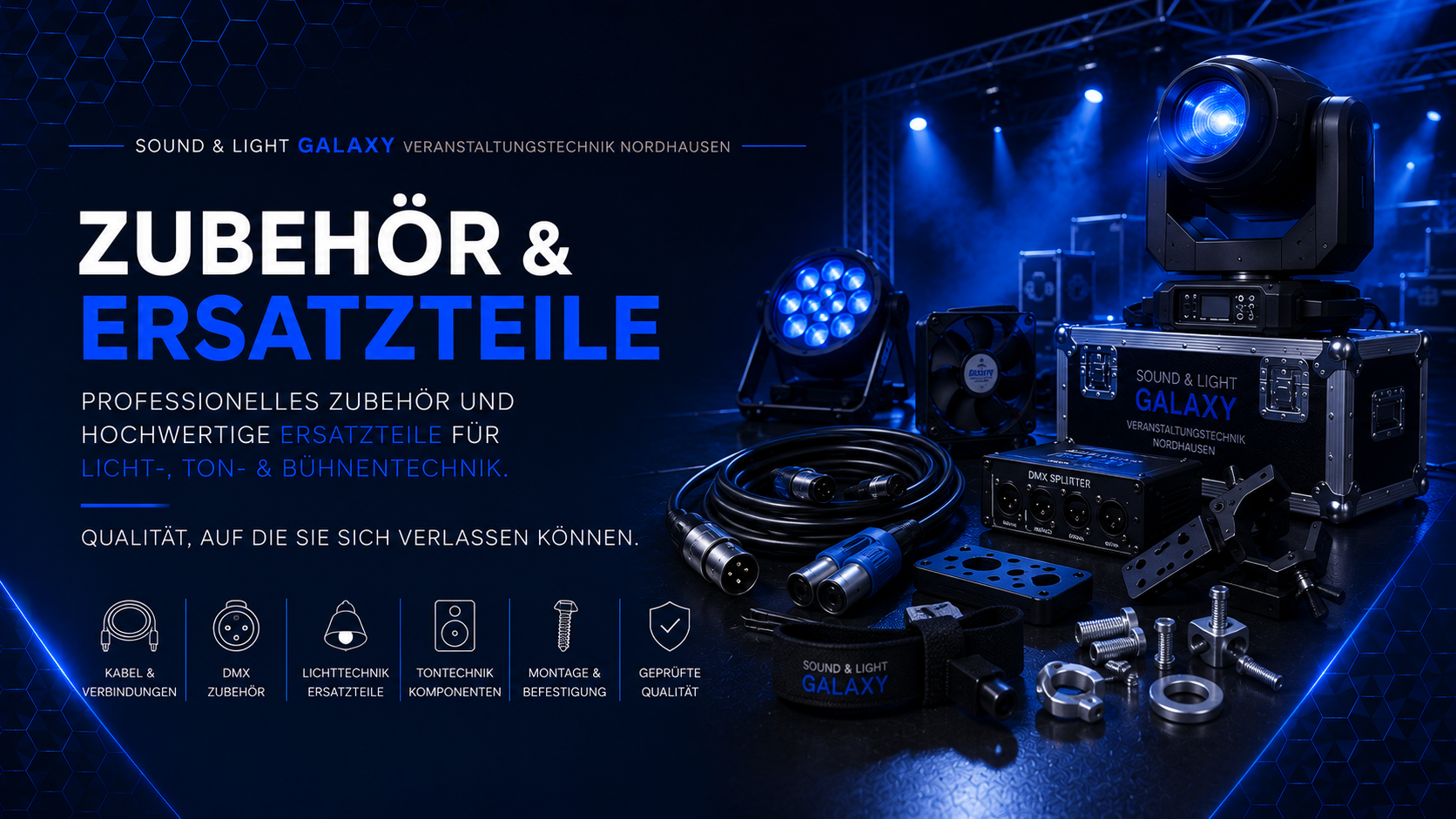 Hintergrundfoto_Zubehör und Ersatzteile Sound & Light Galaxy